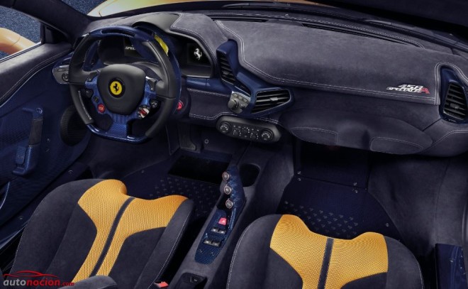 Ferrari 458 SPeciale A interior