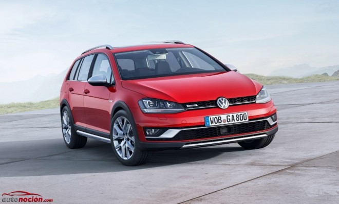 La familia Golf sigue creciendo: Volkswagen Golf Alltrack y su tracción total