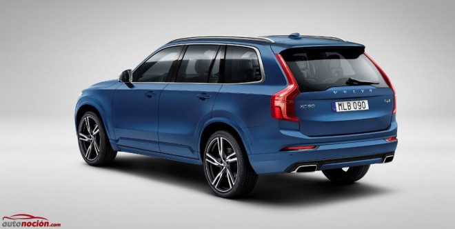 Volvo XC90 r design exterior trasera