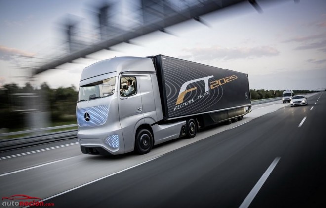 El camión del futuro: Mercedes-Benz Future Truck 2025