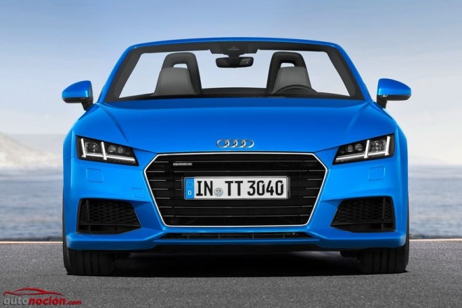 frontal nuevo audi tt roadster