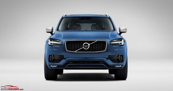 frontal xc90 volvo r design