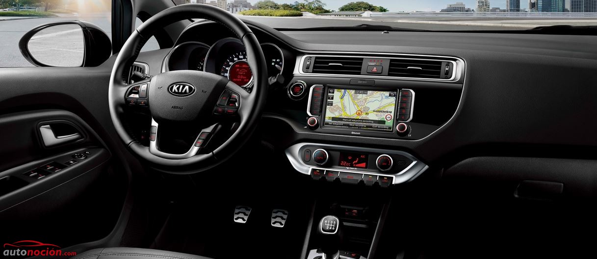 interior kia rio