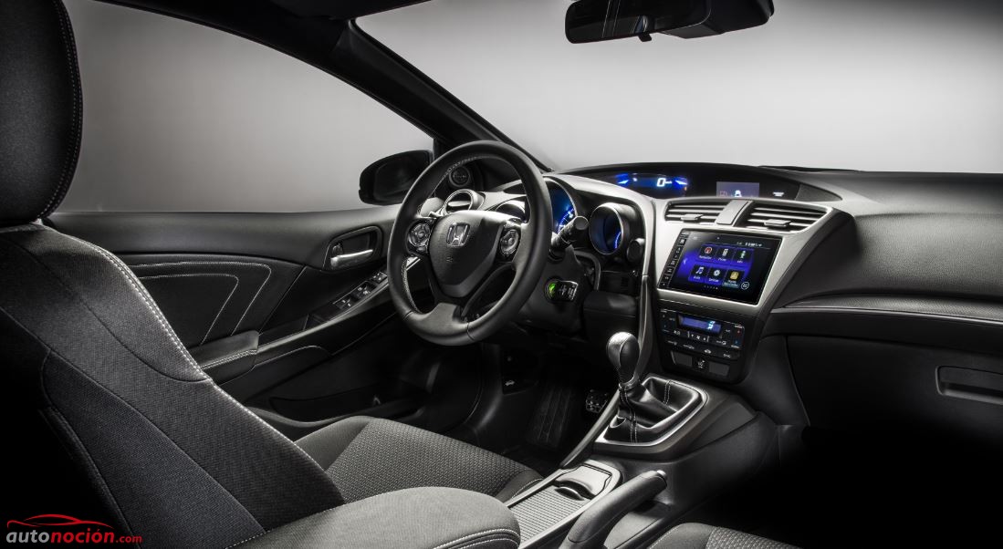 interior nuevo honda civic 2015