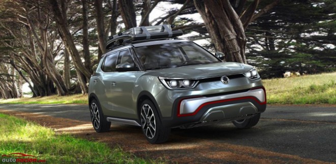 SsangYong muestra el aspecto casi definitivo de su nuevo modelo del Segmento B: ¿X100?