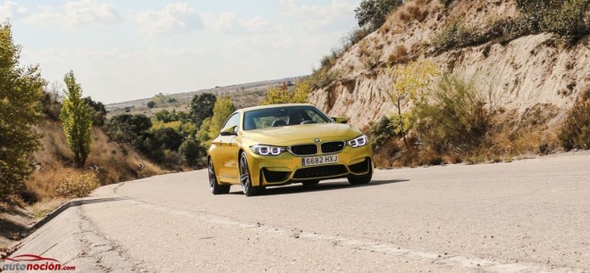 BMW M4 carretera movimiento