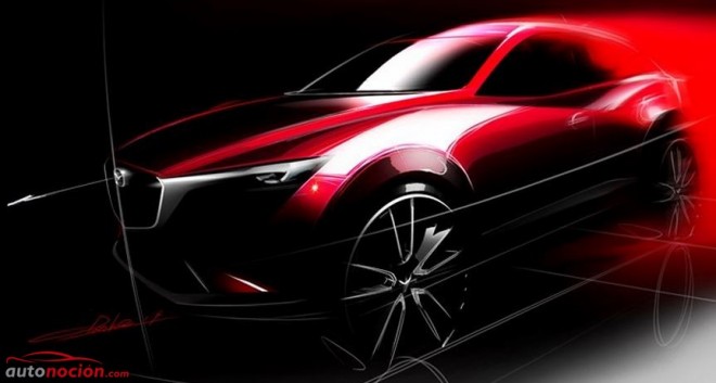 El Mazda CX-3 debutará en Los Ángeles a finales de Noviembre