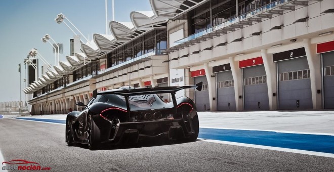 McLaren P1 GTR pista