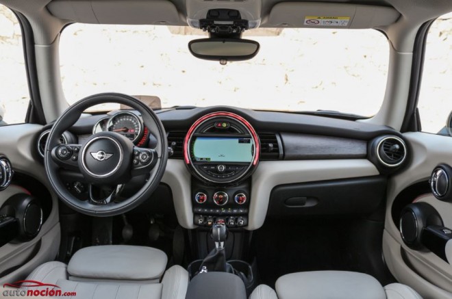 interior nuevo mini cooper