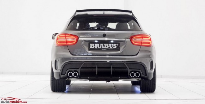 BRABUS le mete mano al GLA45 AMG: 400 cv, 500 Nm de par y un sonido que merece la pena escuchar