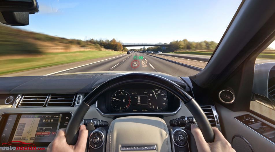 Range Rover Head Up Display