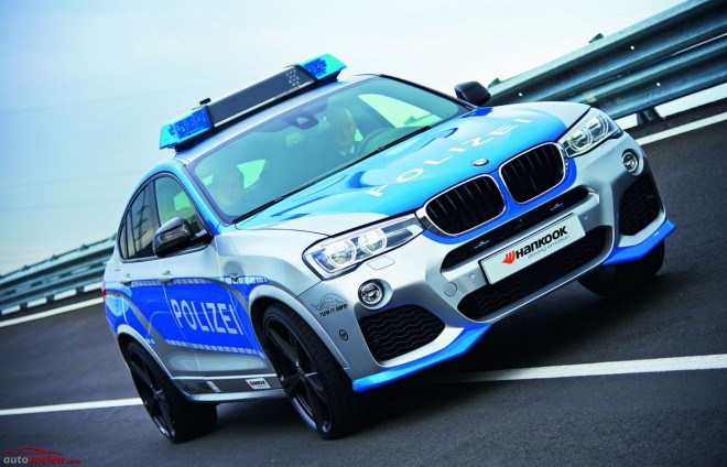 BMW X4 20i by AC Schnitzer: Ser policía en Alemania tiene sus ventajas