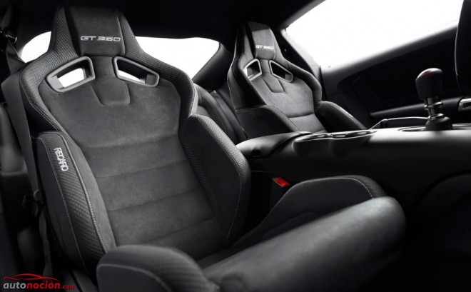 asientos recaro ford mustang shelby gt350