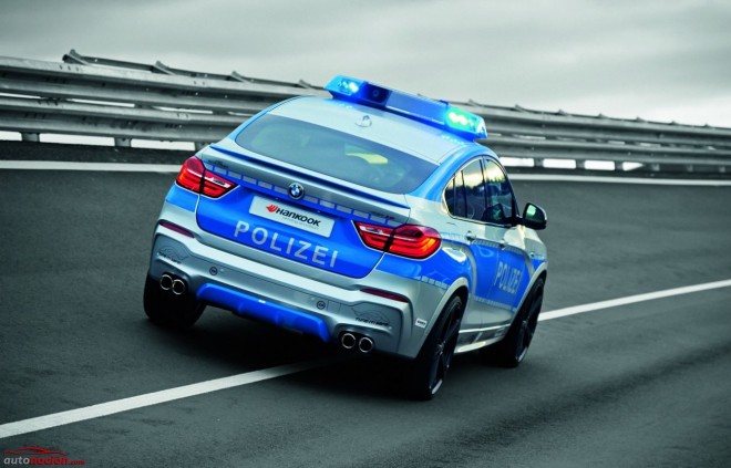 bmw x4 policía