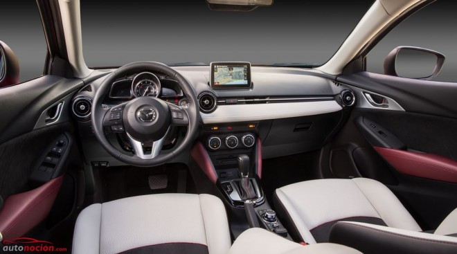 interior mazda cx3