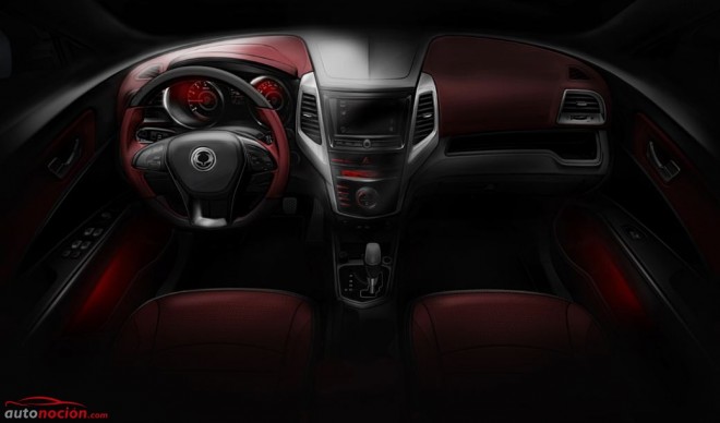 interior ssangyong tivoli