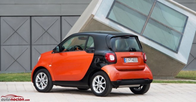 nuevo smart fortwo trasera