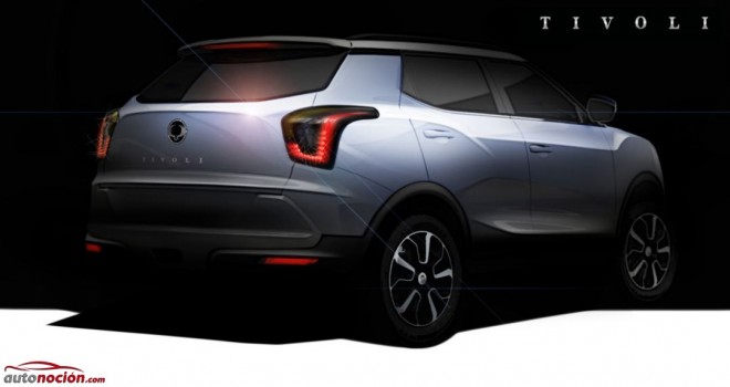 trasera ssangyong tivoli