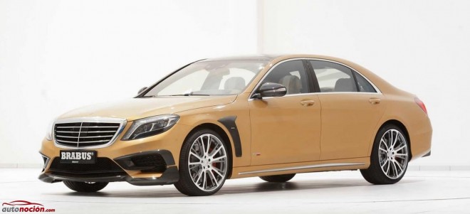 Lo que toca BRABUS se convierte en oro: Clase S 63 AMG, ahora con 850 cv y 1.450 Nm