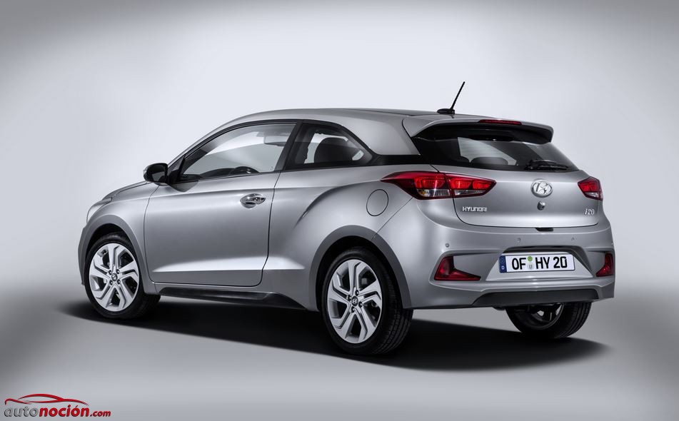 Hyundai i20 coupe trasera