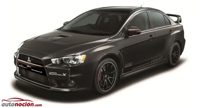 Mitsubishi Lancer Evo Final Concept: Un punto y final a lo grande