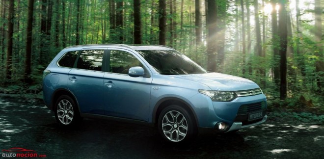 Pequeños cambios estéticos para el Mitsubishi Outlander PHEV MY2015