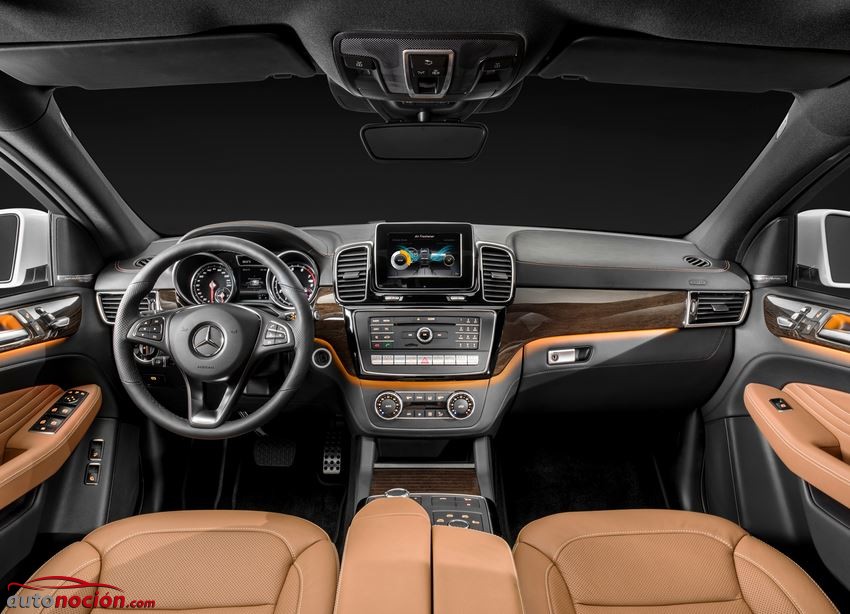 interior mercedes gle coupe