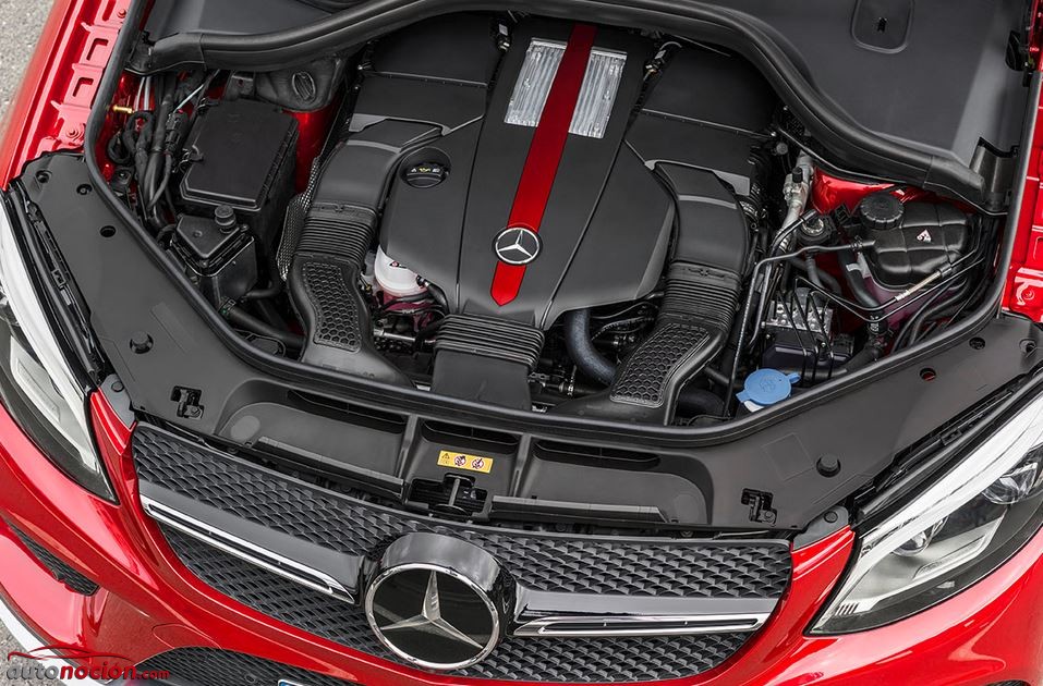 motor mercedes benz GLE coupe