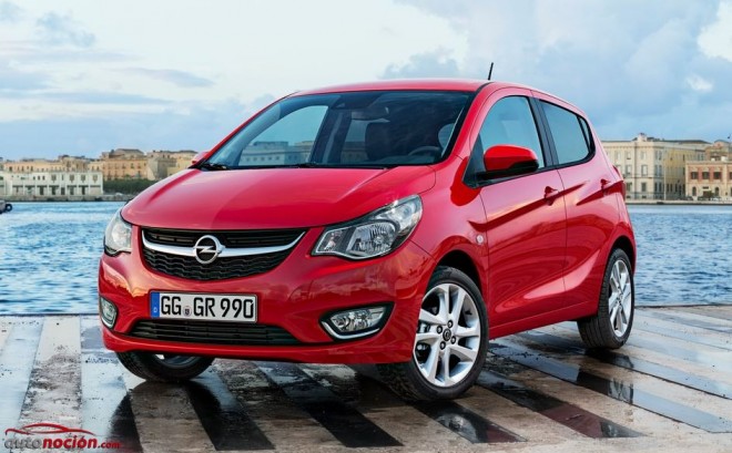 opel karl rojo 2015