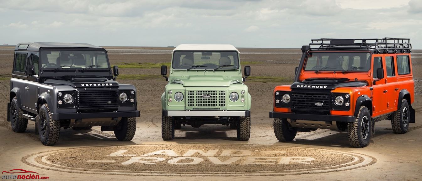 Land Rover Defender Despedida