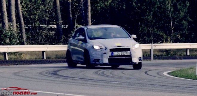 Ford nos muestra la mula de pruebas del Focus RS en acción