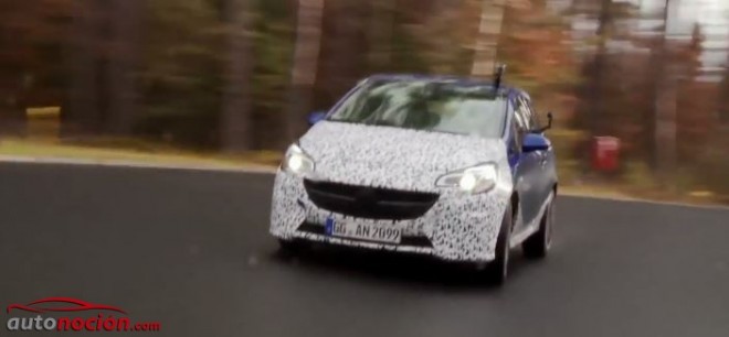 Primeras imágenes del Opel Corsa OPC: El misil alemán contará con 210 cv bajo el capó