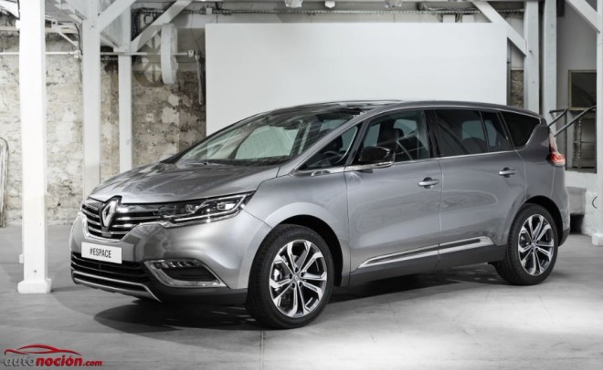 Nuevo Renault Espace: Gran espacio y equipamiento desde 30.950 euros