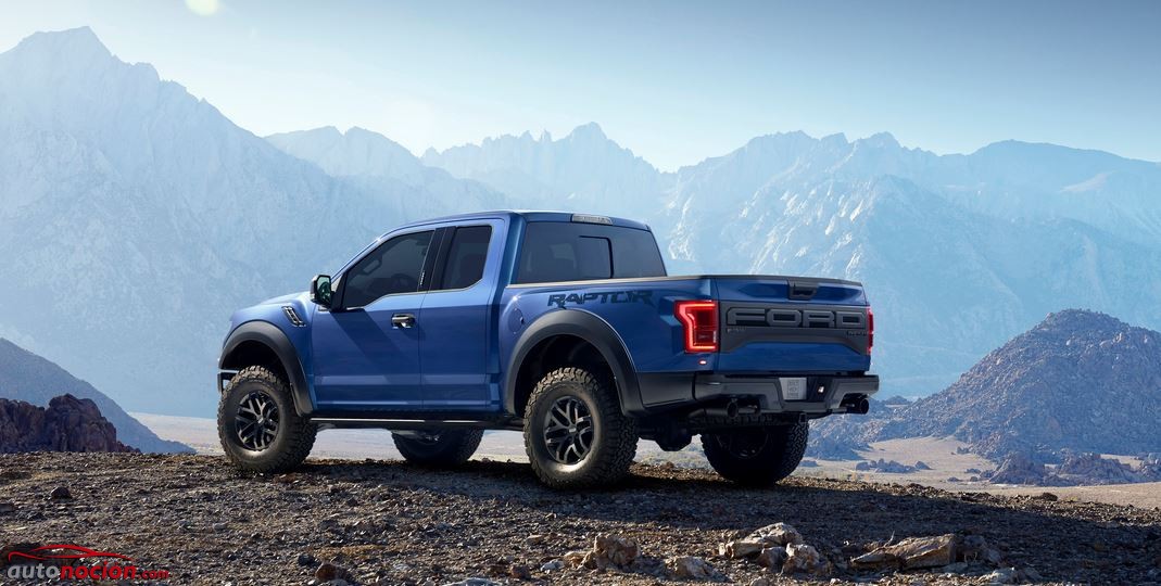 ford raptor azul