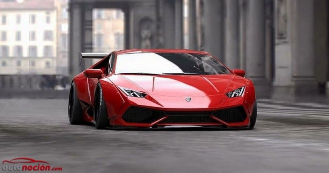 Liberty Walk nos muestra su kit de carrocería para el Lamborghini Huracán