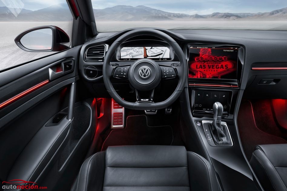 interior golf r touch 2015 vegas