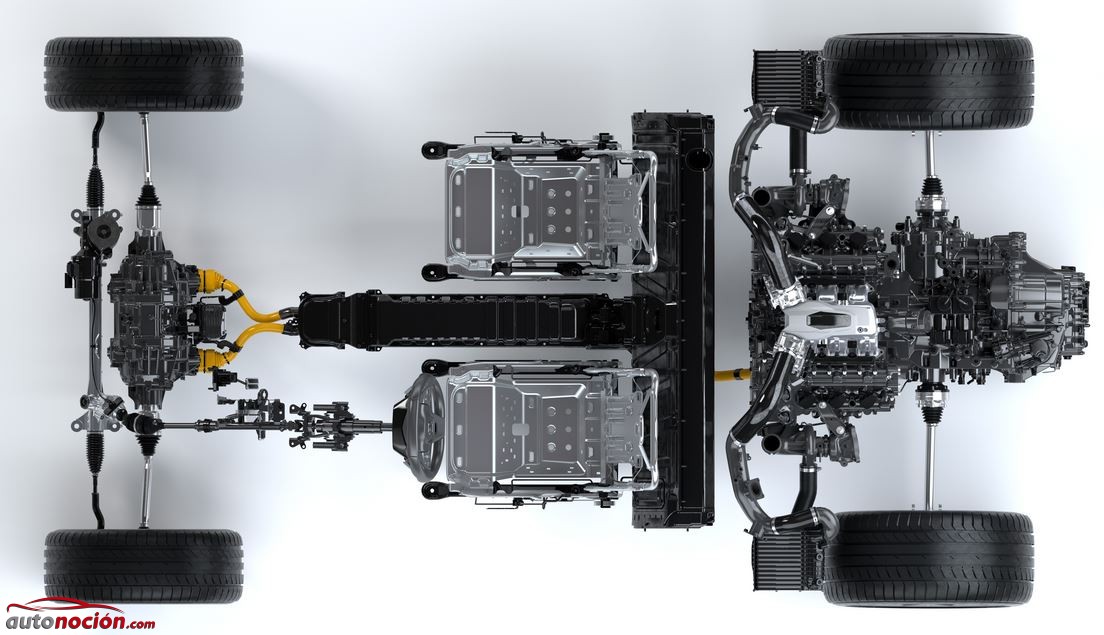 sistema hibrido acura NSX