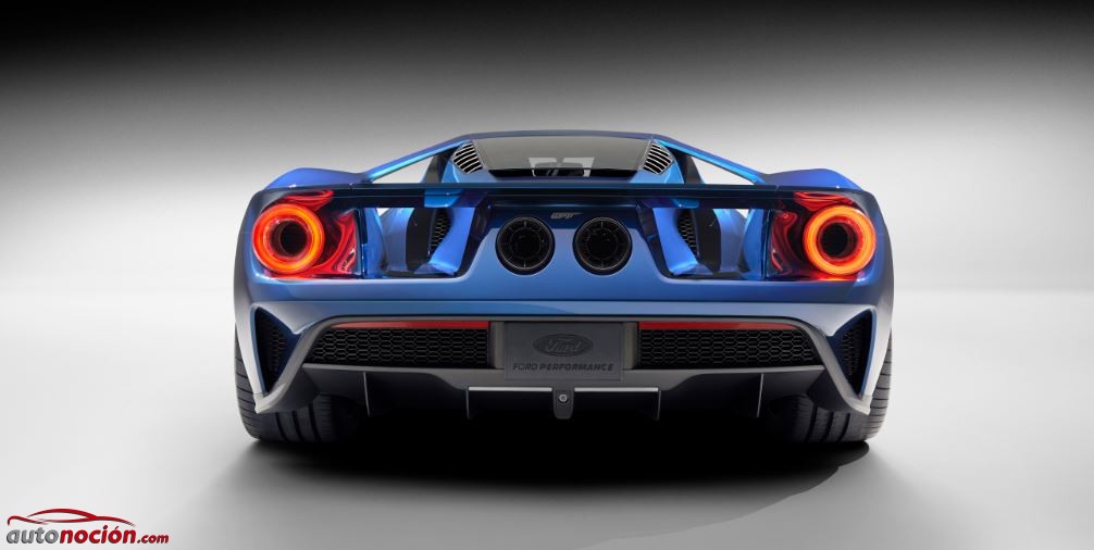 trasera ford GT 2016