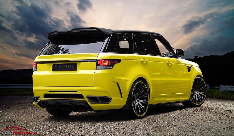 trasera range rover sport aspire design