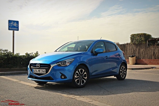 Prueba Mazda2 1.5 SKYACTIV-G 90 cv y 115 cv: Un urbano con mucho empaque y bien rematado