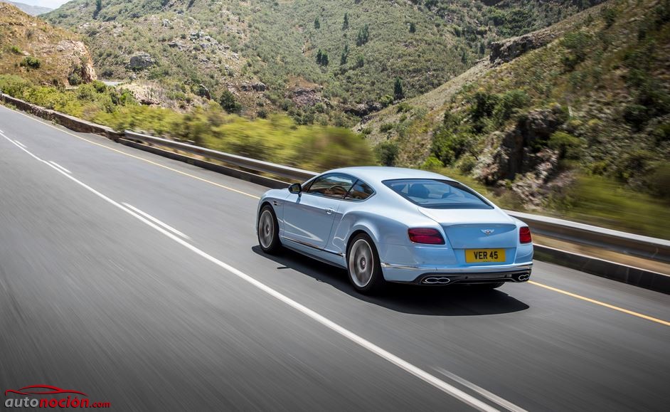 bentley continental trasera