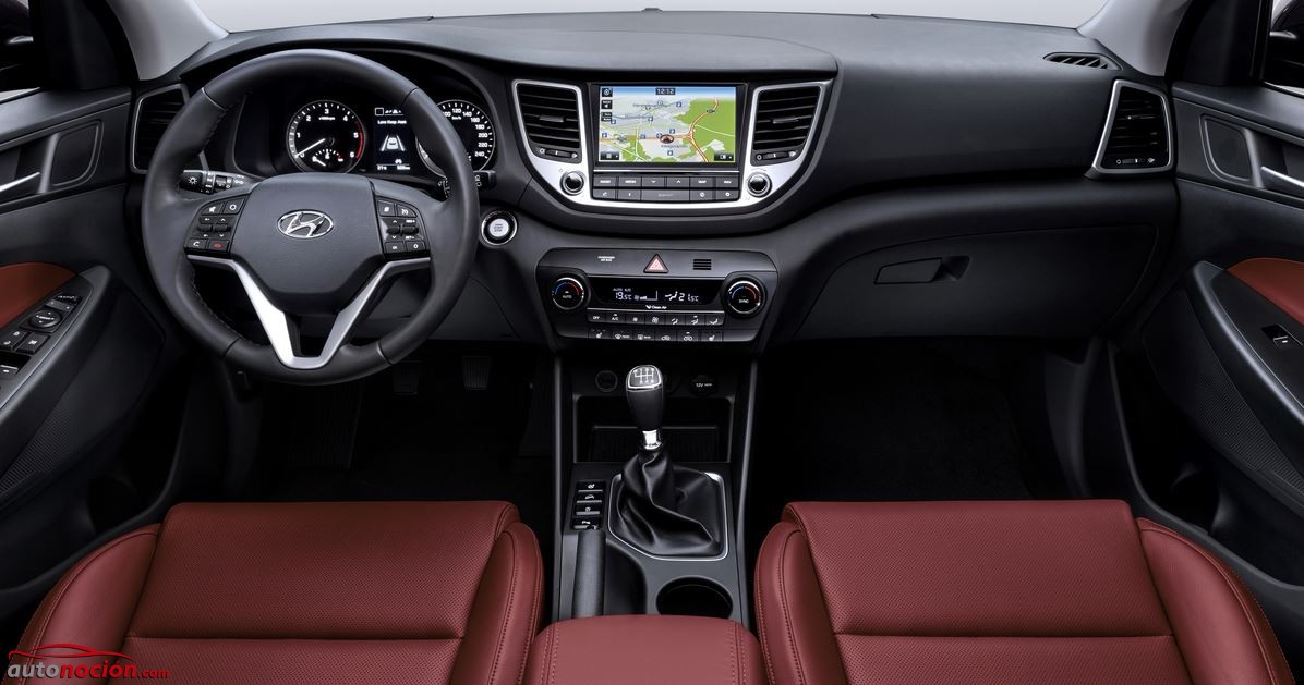 interior nuevo hyundai tucson