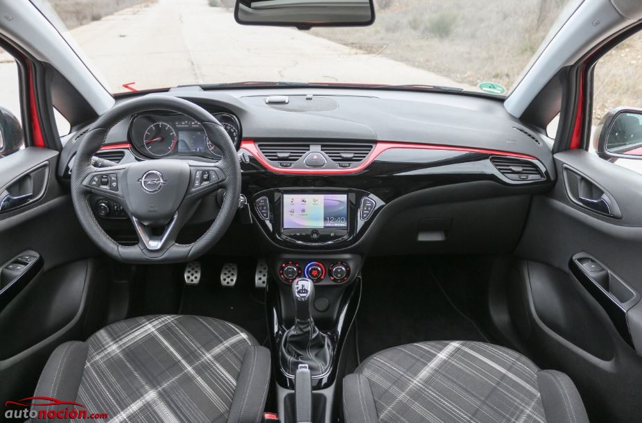 interior nuevo opel corsa 2015