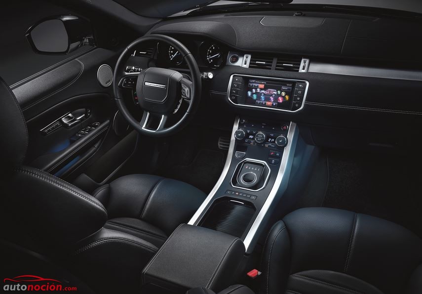 interior range rover evoque 2016