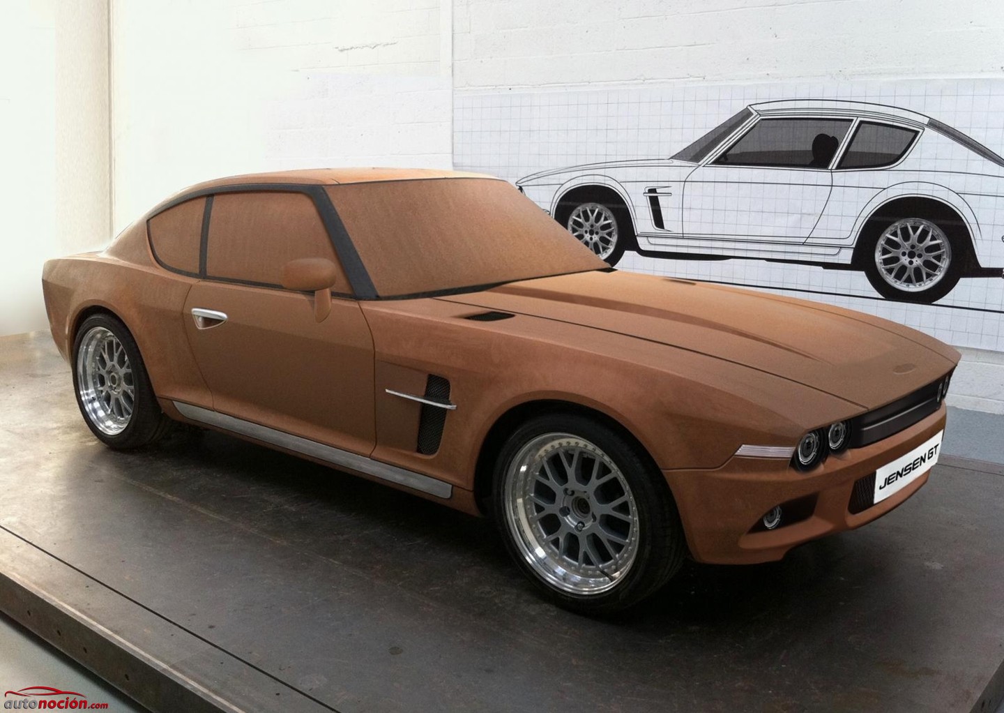 jensen-gt-claymodel