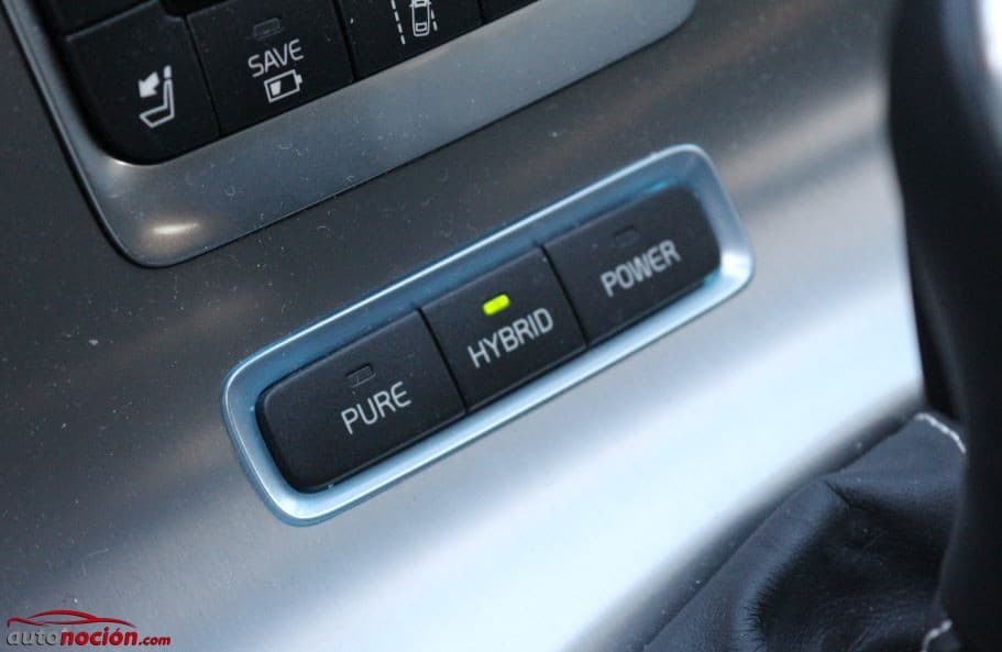 modos conducción V60 phev