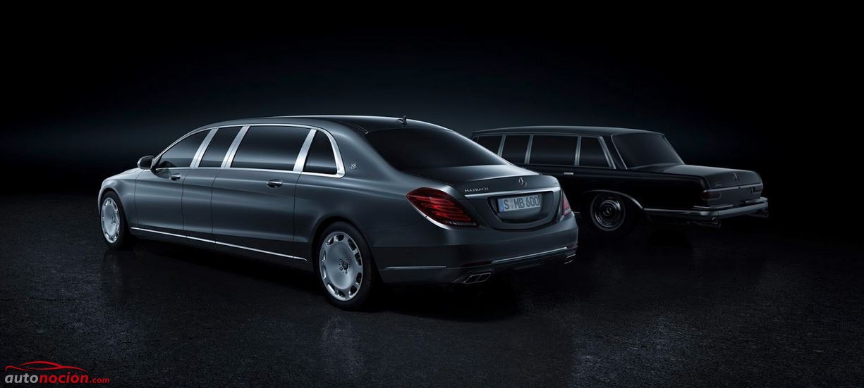 trasera mercedes maybach pullman