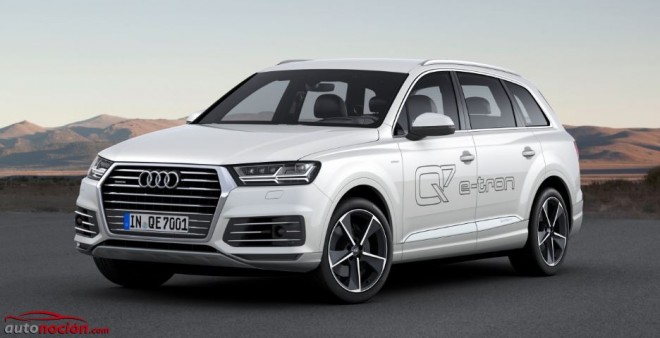 Nuevo Q7 e-tron: El primer híbrido enchufable de Audi con motor TDI