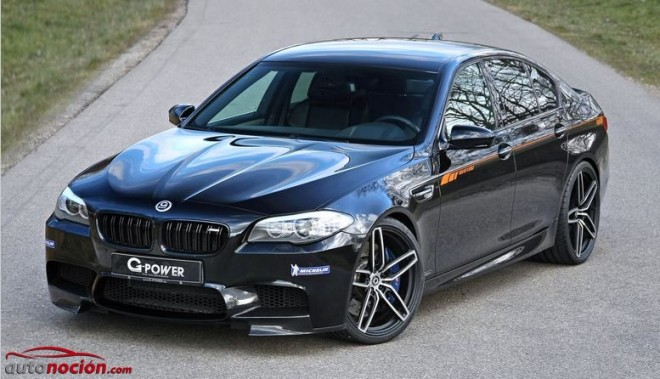 G-Force vuelve a tocar al BMW M5: 740 cv y 975 Nm de par para el rey de las berlinas deportivas