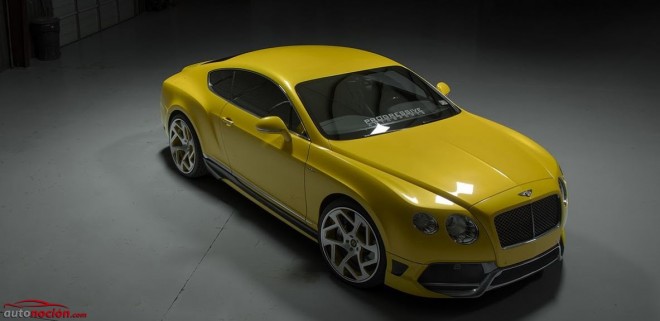 Vorsteiner propone este kit de carrocería para el Bentley Continental GT